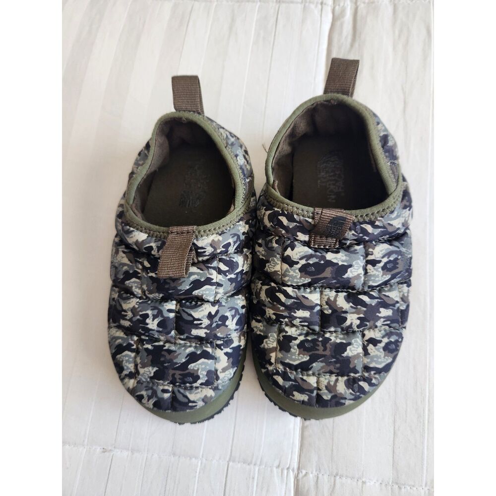 The North Face Kids ThermoBall Traction Mule II Camo Slippers